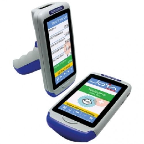 Joya Touch Plus Kit, 2D, BT (BLE), Wi-Fi, NFC, Gun, kit (USB), blue, grey, WEC 7