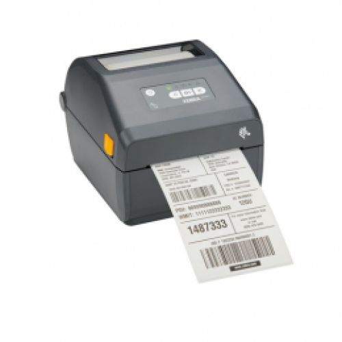Zebra ZD421c, cartridge, 12 dots/mm (300 dpi), RTC, EPLII, ZPLII, USB, USB Host, BT, Wi-Fi, grey