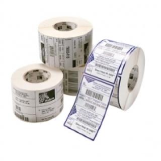 Zebra Z-Select 2000T, label roll, normal paper, matt coated, for desktop-printers, core: 25mm, diameter: 127mm, dimensions (WxH): 32x25mm, 2580 labels/roll, perforated, rec. ribbon: 2300 wax, 3200 wax/resin