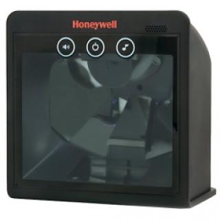 Honeywell Solaris 7820 prezentációs szkenner, kereskedelmi, 1D, lézer, nagy felbontású, omnidirekcionális, EAS deaktiválás, multi-interfész (RS232, KBW, USB), tartalmaz.: kábel (USB), tápegység, leírás, szín: fekete